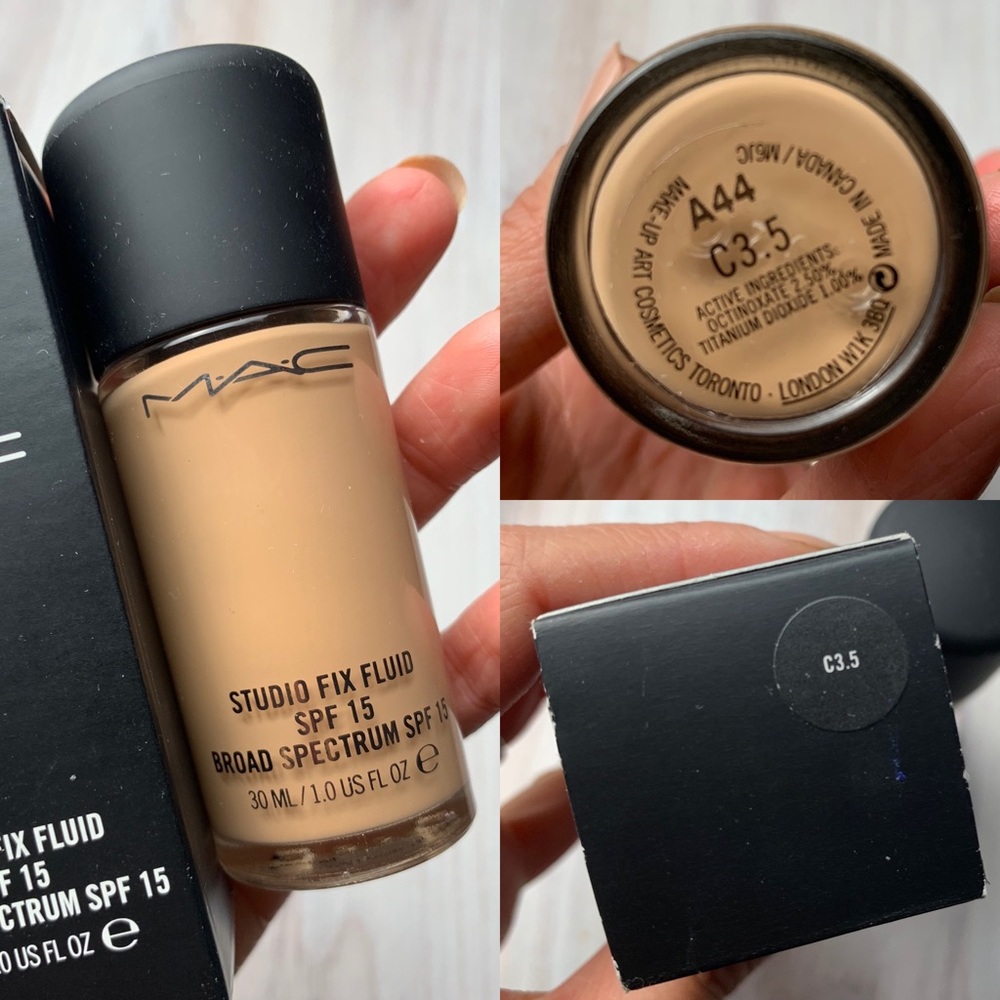 NIB C3.5 Studio Fix Fluid Foundation by MAC